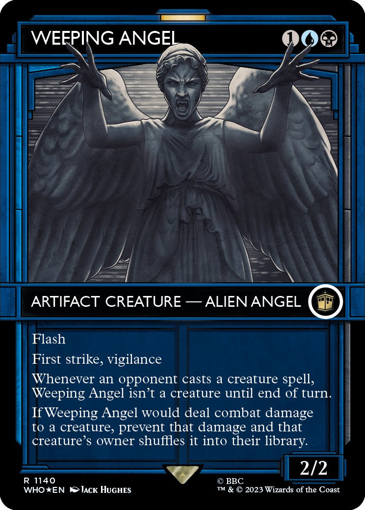 Weeping Angel (Showcase) (Surge Foil) [Doctor Who] | Mindsight Gaming