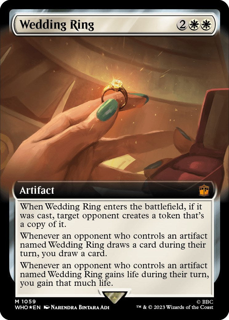 Wedding Ring (Extended Art) (Surge Foil) [Doctor Who] | Mindsight Gaming