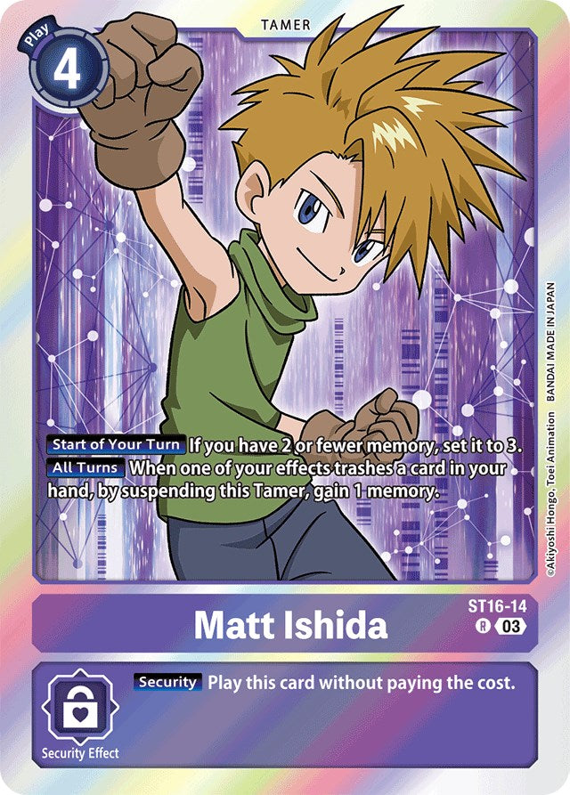 Matt Ishida [ST16-14] [Starter Deck: Wolf of Friendship] | Mindsight Gaming