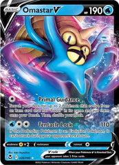 Omastar V (035/195) [Sword & Shield: Silver Tempest] | Mindsight Gaming