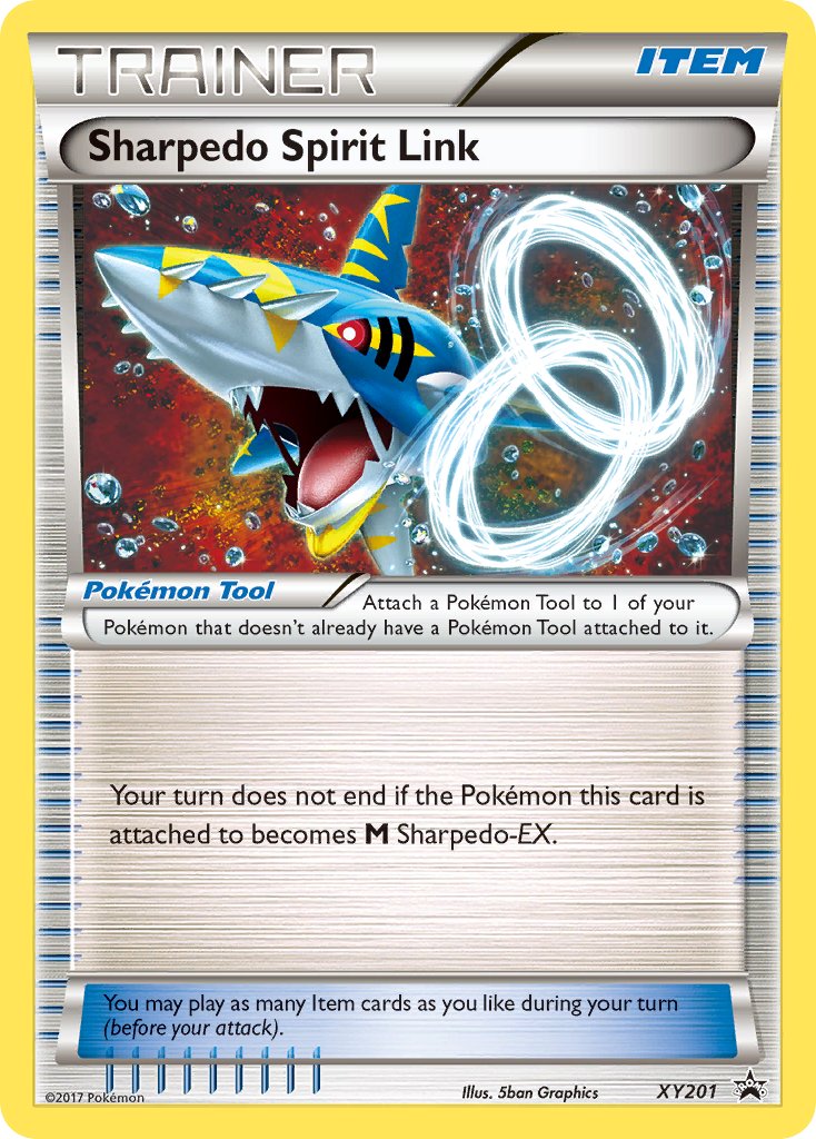 Sharpedo Spirit Link (XY201) [XY: Black Star Promos] | Mindsight Gaming