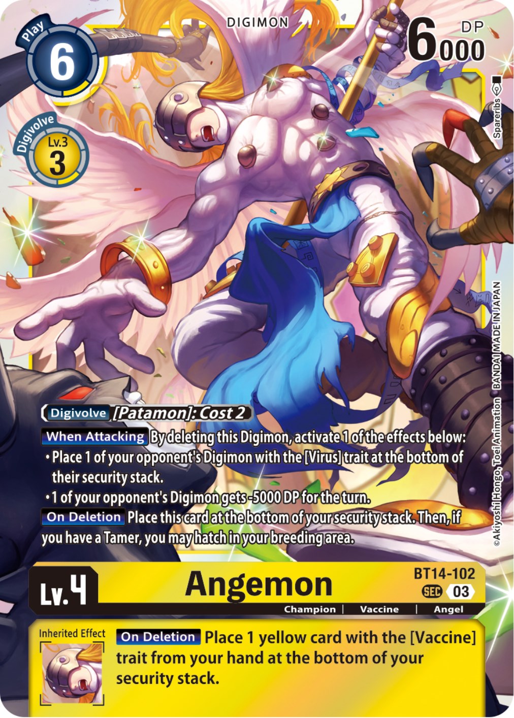 Angemon [BT14-102] [Blast Ace] | Mindsight Gaming