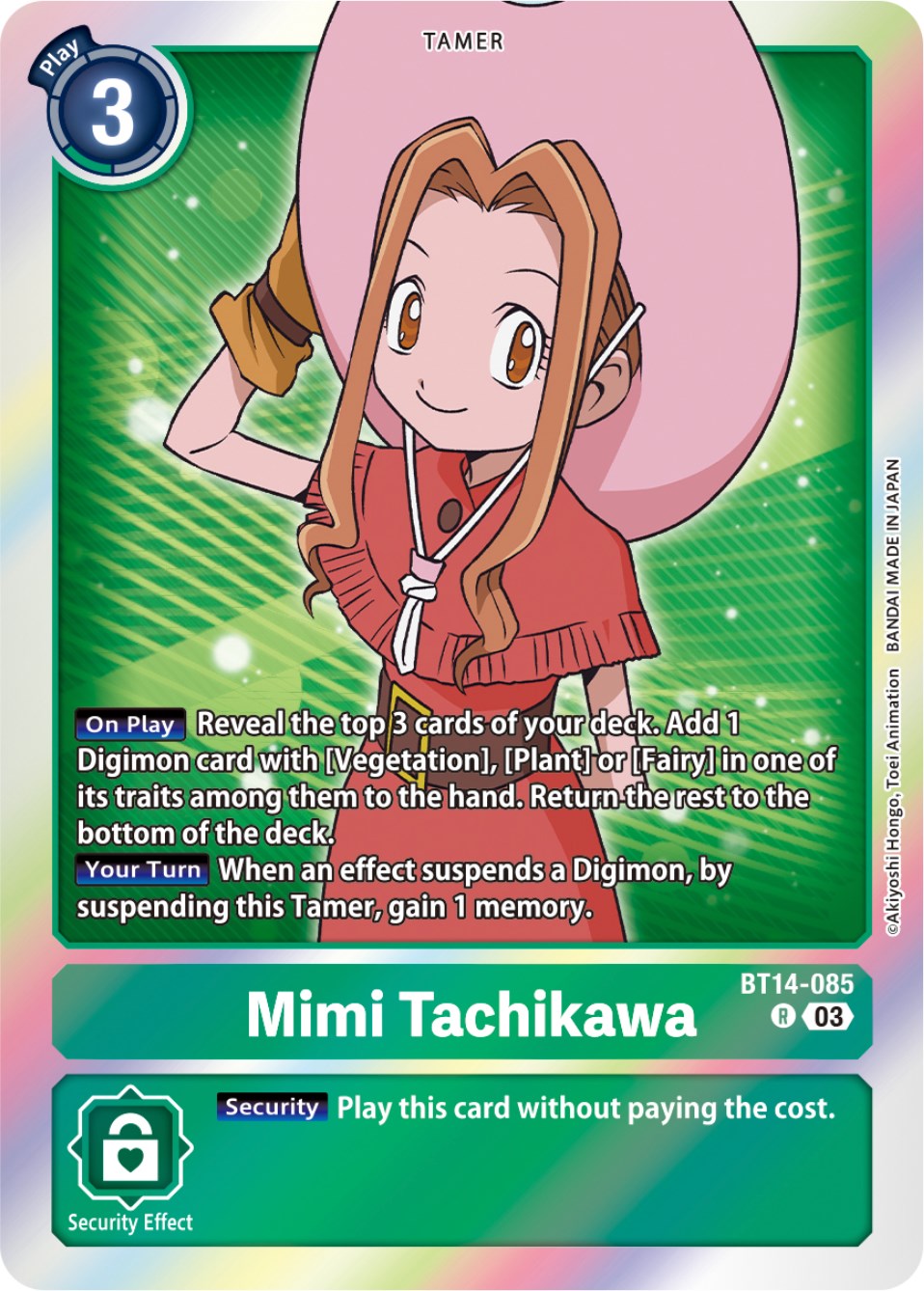 Mimi Tachikawa [BT14-085] [Blast Ace] | Mindsight Gaming