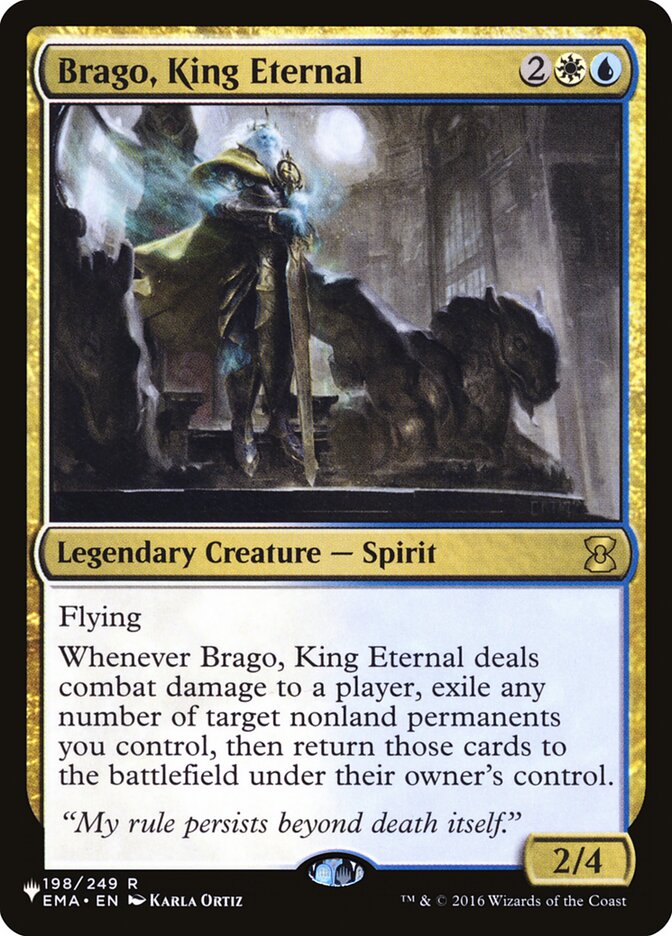 Brago, King Eternal [The List] | Mindsight Gaming