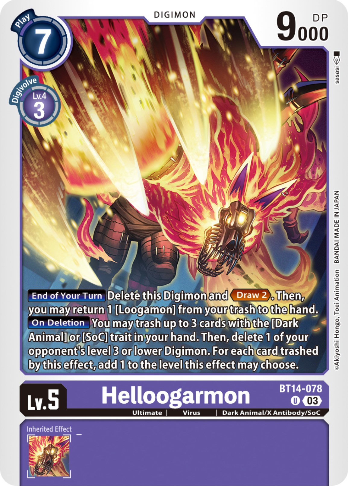 Helloogarmon [BT14-078] [Blast Ace] | Mindsight Gaming