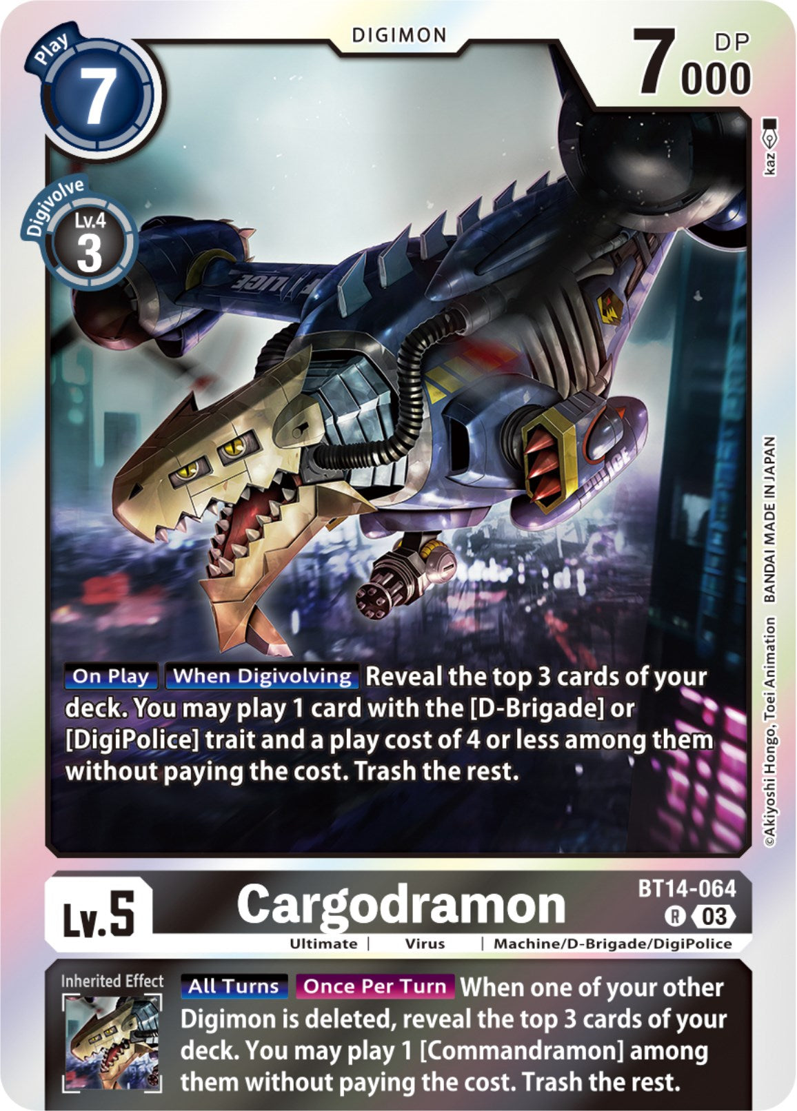 Cargodramon [BT14-064] [Blast Ace] | Mindsight Gaming