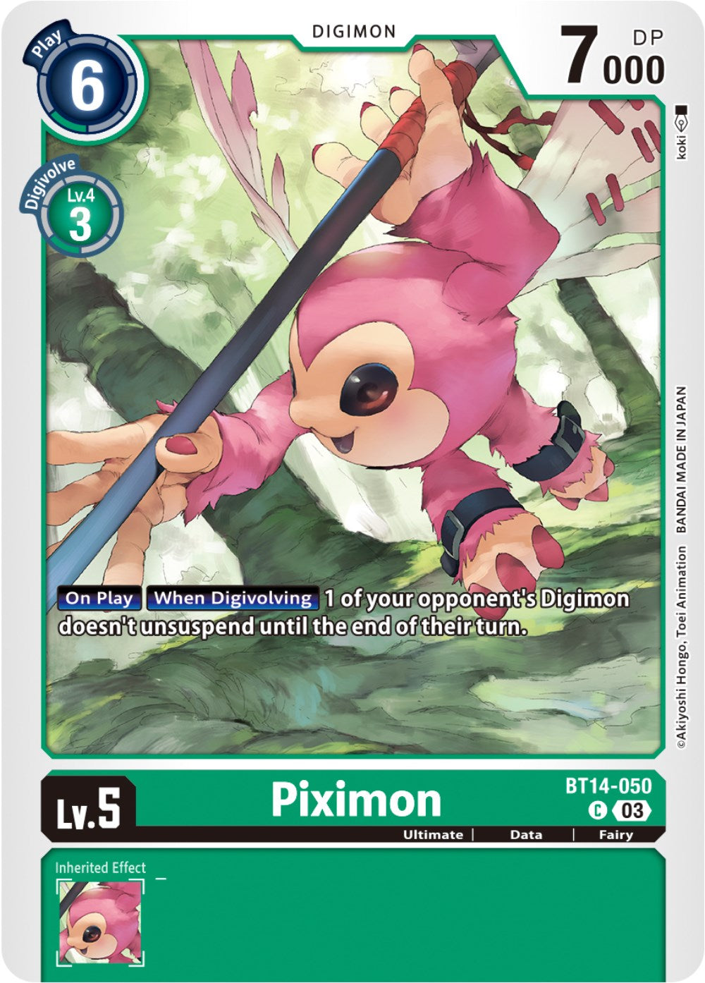 Piximon [BT14-050] [Blast Ace] | Mindsight Gaming