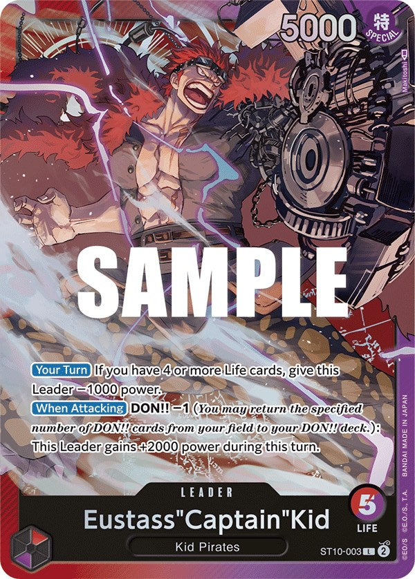 Eustass"Captain"Kid [Ultimate Deck - The Three Captains] | Mindsight Gaming