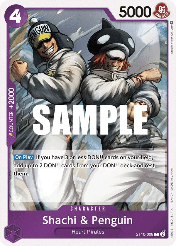 Shachi & Penguin [Ultimate Deck - The Three Captains] | Mindsight Gaming