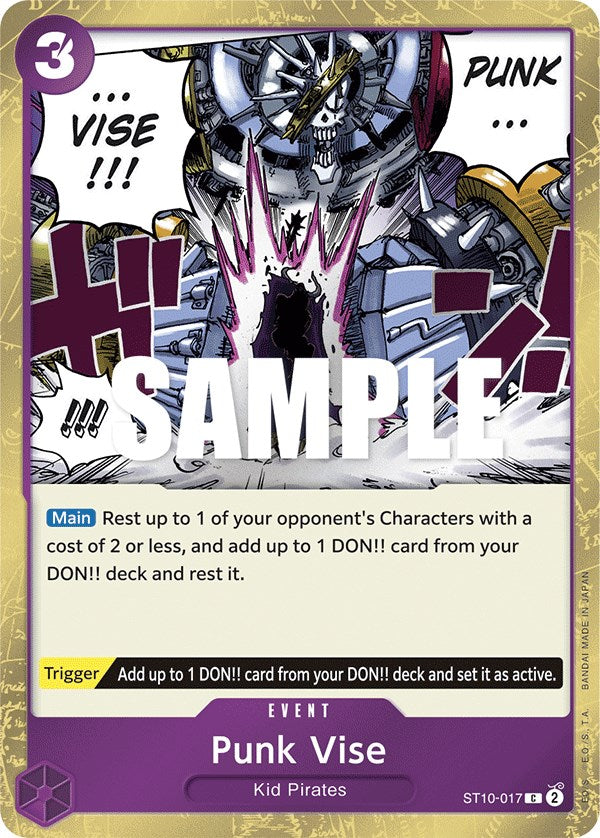 Punk Vise [Ultimate Deck - The Three Captains] | Mindsight Gaming