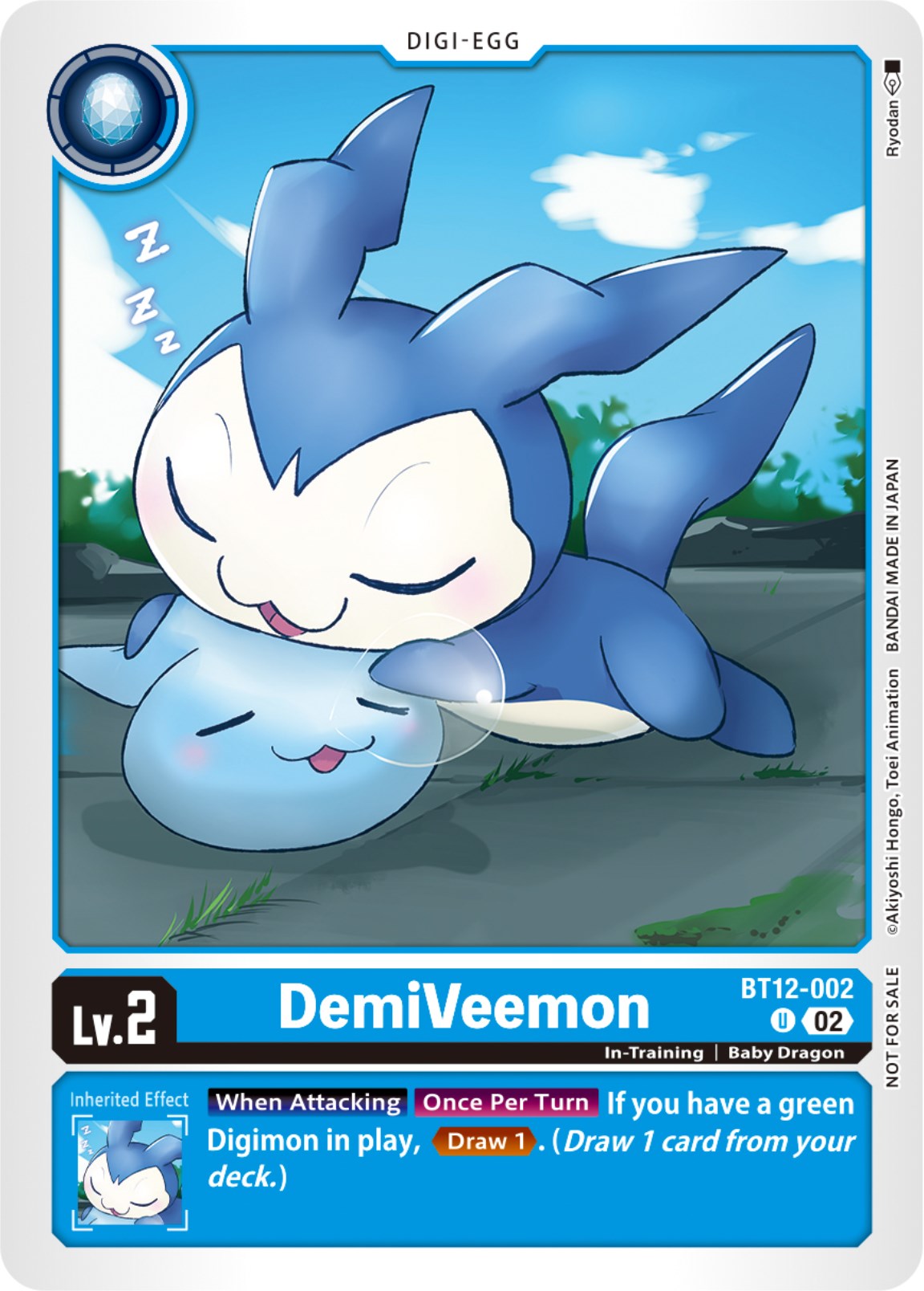 DemiVeemon [BT12-002] (NYCC 2023 Demo Deck) [Across Time] | Mindsight Gaming