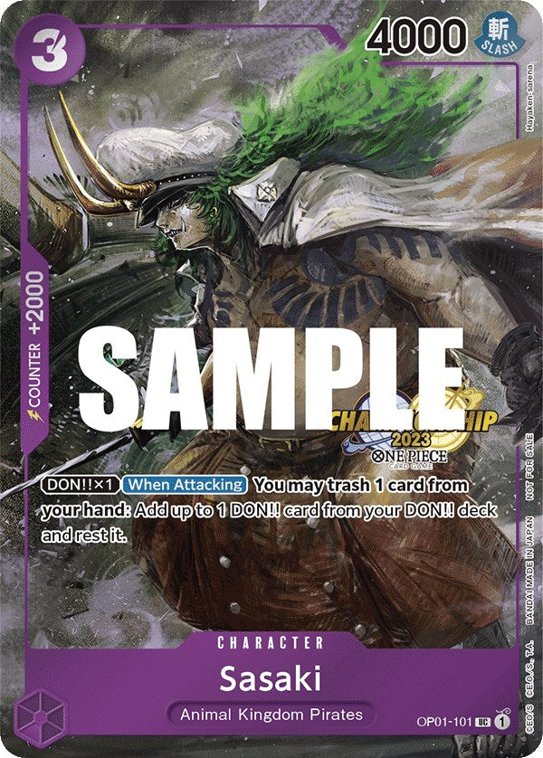 Sasaki (CS 2023 Event Pack) [One Piece Promotion Cards] | Mindsight Gaming