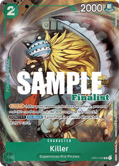 Killer (CS 2023 Top Players Pack) [Finalist] [One Piece Promotion Cards] | Mindsight Gaming