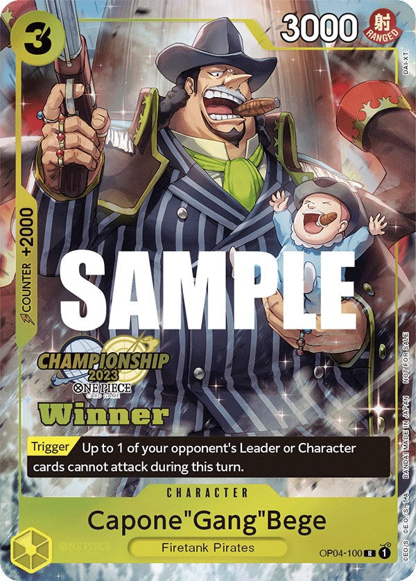 Capone"Gang"Bege (CS 2023 Top Players Pack) [Winner] [One Piece Promotion Cards] | Mindsight Gaming