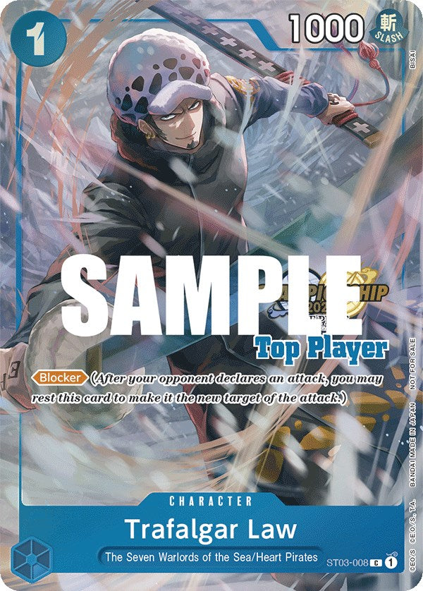 Trafalgar Law (CS 2023 Top Players Pack) [One Piece Promotion Cards] | Mindsight Gaming