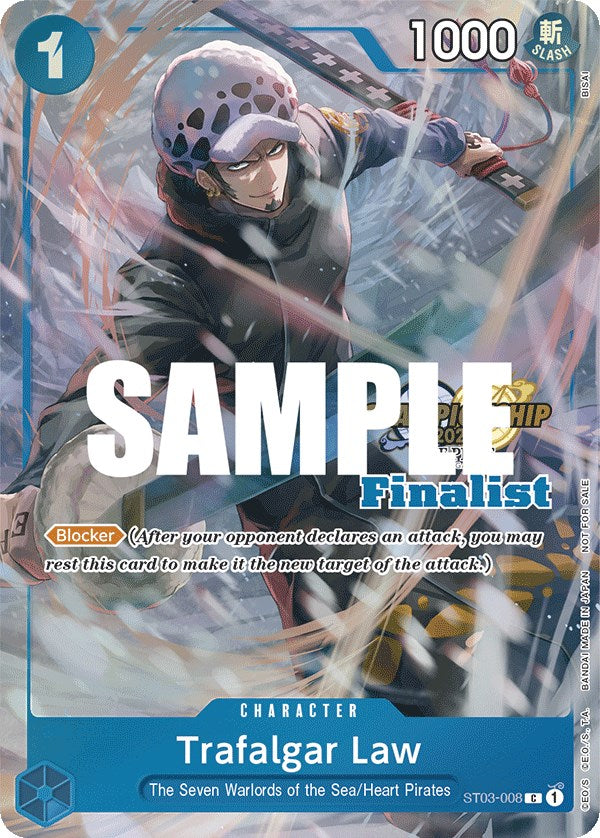 Trafalgar Law (CS 2023 Top Players Pack) [Finalist] [One Piece Promotion Cards] | Mindsight Gaming