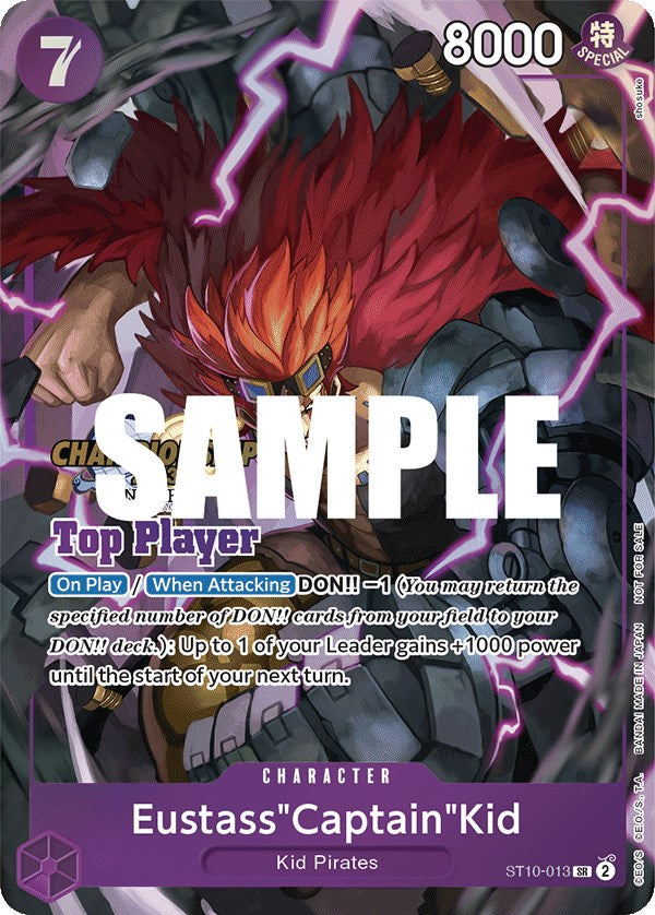 Eustass"Captain"Kid (CS 2023 Top Players Pack) [One Piece Promotion Cards] | Mindsight Gaming