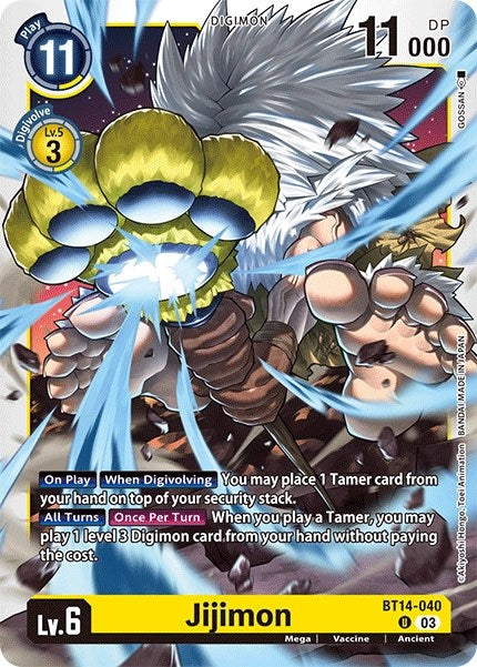 Jijimon [BT14-040] [Blast Ace] | Mindsight Gaming