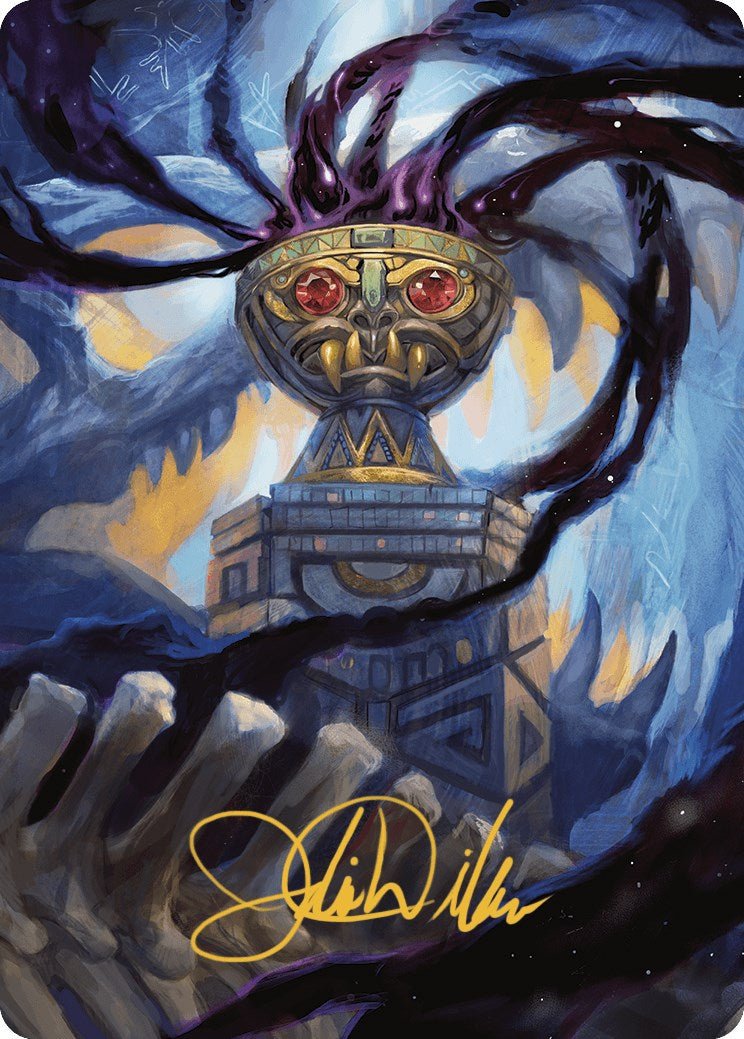 Chalice of the Void Art Card (Gold-Stamped Signature) [The Lost Caverns of Ixalan Art Series] | Mindsight Gaming