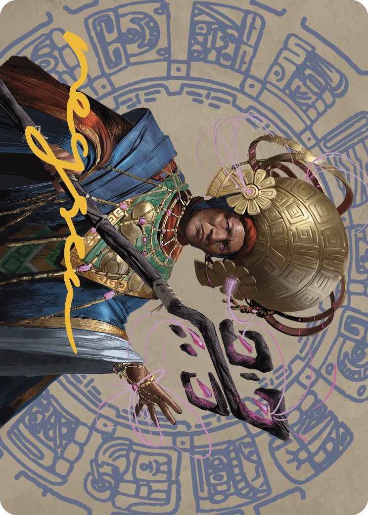 Akal Pakal, First Among Equals Art Card (46/81) (Gold-Stamped Signature) [The Lost Caverns of Ixalan Art Series] | Mindsight Gaming