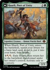 Huatli, Poet of Unity // Roar of the Fifth People [The Lost Caverns of Ixalan Prerelease Cards] | Mindsight Gaming