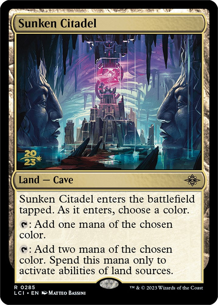 Sunken Citadel [The Lost Caverns of Ixalan Prerelease Cards] | Mindsight Gaming