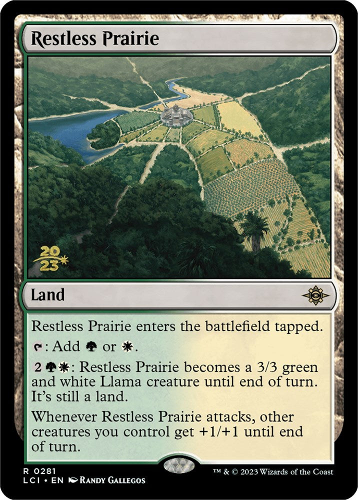 Restless Prairie [The Lost Caverns of Ixalan Prerelease Cards] | Mindsight Gaming