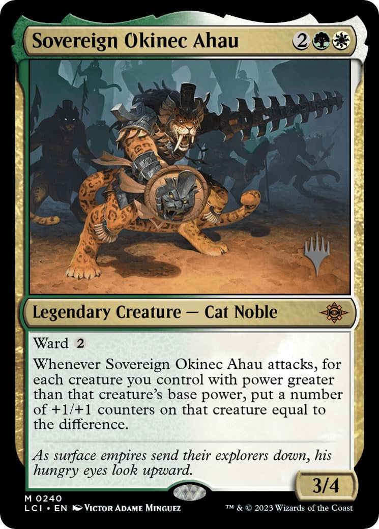 Sovereign Okinec Ahau (Promo Pack) [The Lost Caverns of Ixalan Promos] | Mindsight Gaming