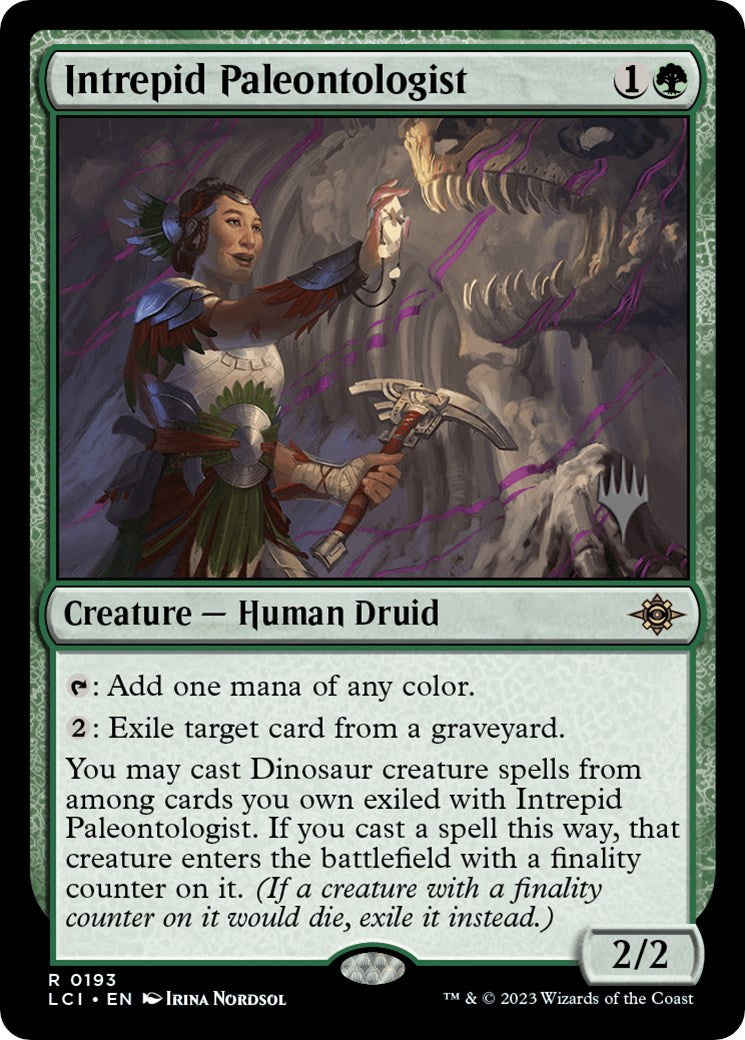 Intrepid Paleontologist (Promo Pack) [The Lost Caverns of Ixalan Promos] | Mindsight Gaming