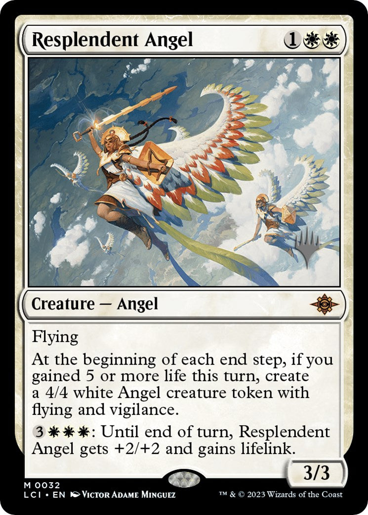 Resplendent Angel (Promo Pack) [The Lost Caverns of Ixalan Promos] | Mindsight Gaming