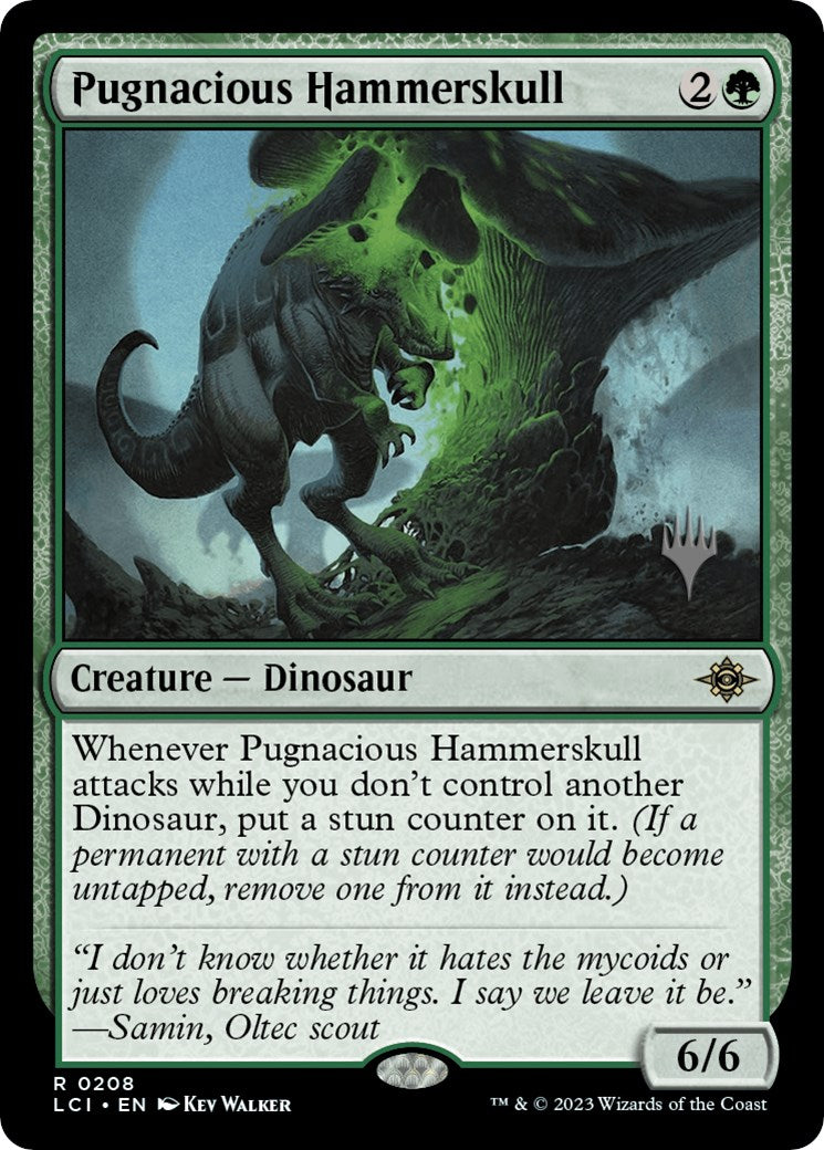 Pugnacious Hammerskull (Promo Pack) [The Lost Caverns of Ixalan Promos] | Mindsight Gaming