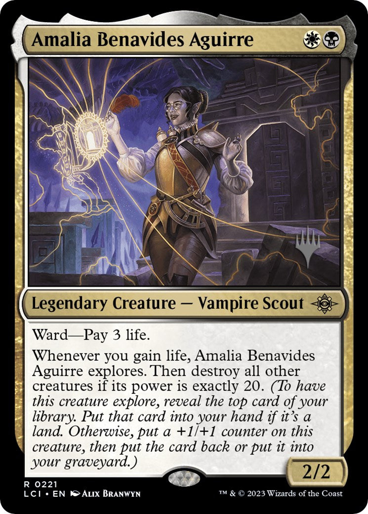 Amalia Benavides Aguirre (Promo Pack) [The Lost Caverns of Ixalan Promos] | Mindsight Gaming