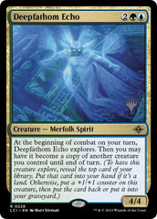 Deepfathom Echo (Promo Pack) [The Lost Caverns of Ixalan Promos] | Mindsight Gaming