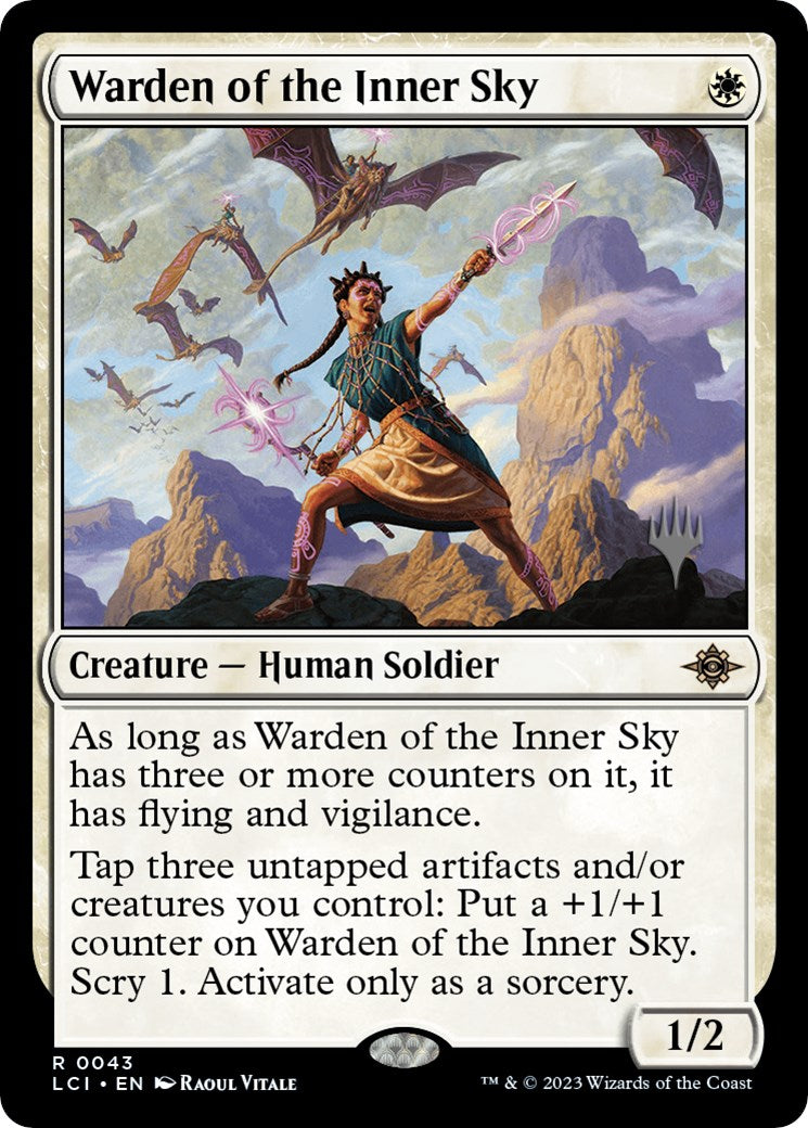 Warden of the Inner Sky (Promo Pack) [The Lost Caverns of Ixalan Promos] | Mindsight Gaming