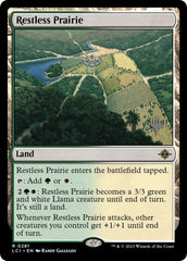 Restless Prairie (Promo Pack) [The Lost Caverns of Ixalan Promos] | Mindsight Gaming