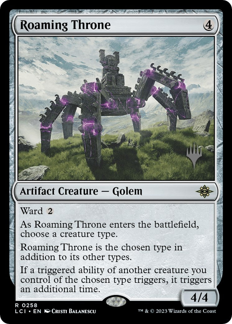 Roaming Throne (Promo Pack) [The Lost Caverns of Ixalan Promos] | Mindsight Gaming
