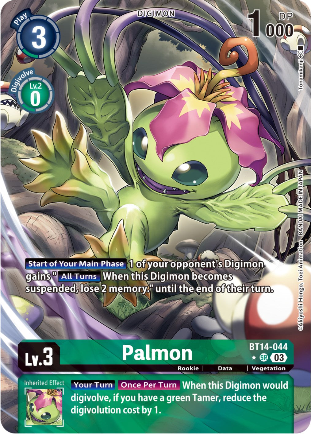 Palmon [BT14-044] (Alternate Art) [Blast Ace] | Mindsight Gaming