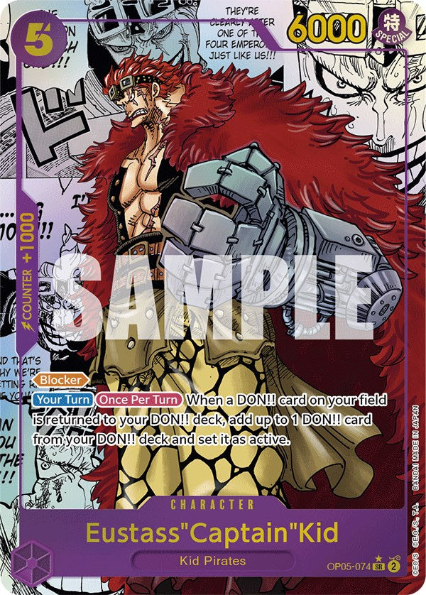 Eustass"Captain"Kid (Alternate Art)(Manga) [Awakening of the New Era] | Mindsight Gaming