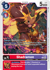 Shadramon [P-110] (3rd Anniversary Survey Pack) [Promotional Cards] | Mindsight Gaming