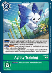 Agility Training [P-106] (Blast Ace Box Topper) [Promotional Cards] | Mindsight Gaming