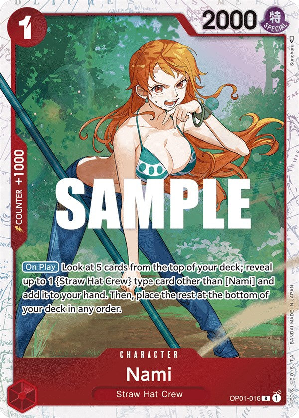 Nami (OP01-016) (Ultra Deck: The Three Captains) [One Piece Promotion Cards] | Mindsight Gaming