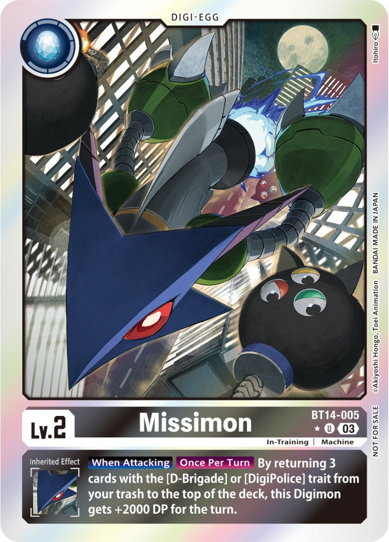 Missimon [BT14-005] (Blast Ace Box Promotion Pack) [Blast Ace] | Mindsight Gaming