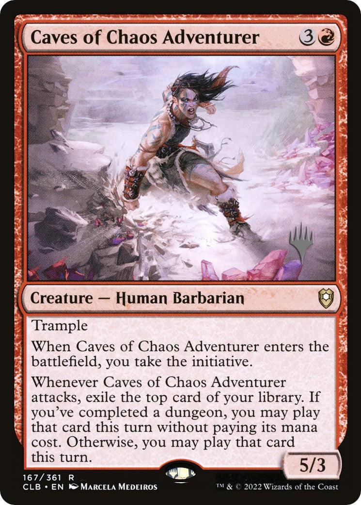 Caves of Chaos Adventurer (Promo Pack) [The Lost Caverns of Ixalan Promos] | Mindsight Gaming