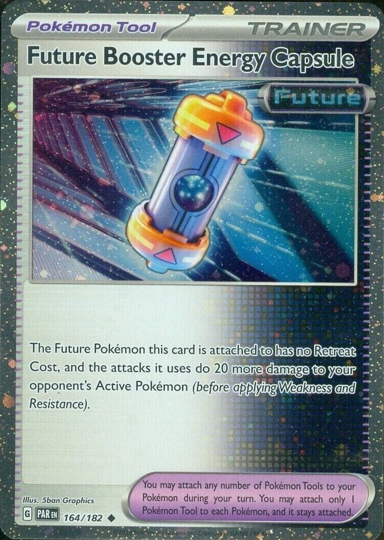 Future Booster Energy Capsule (164/182) (Cosmos Holo) [Scarlet & Violet: Paradox Rift] | Mindsight Gaming