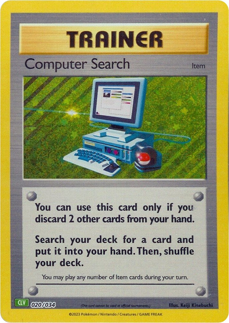 Computer Search (CLV) [Trading Card Game Classic] | Mindsight Gaming