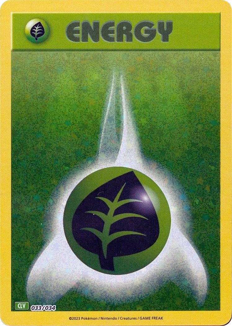 Basic Grass Energy [Trading Card Game Classic] | Mindsight Gaming