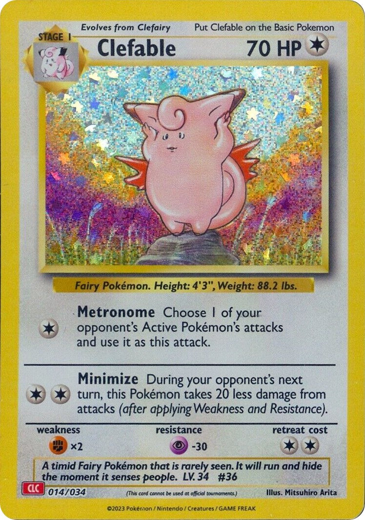 Clefable [Trading Card Game Classic] | Mindsight Gaming