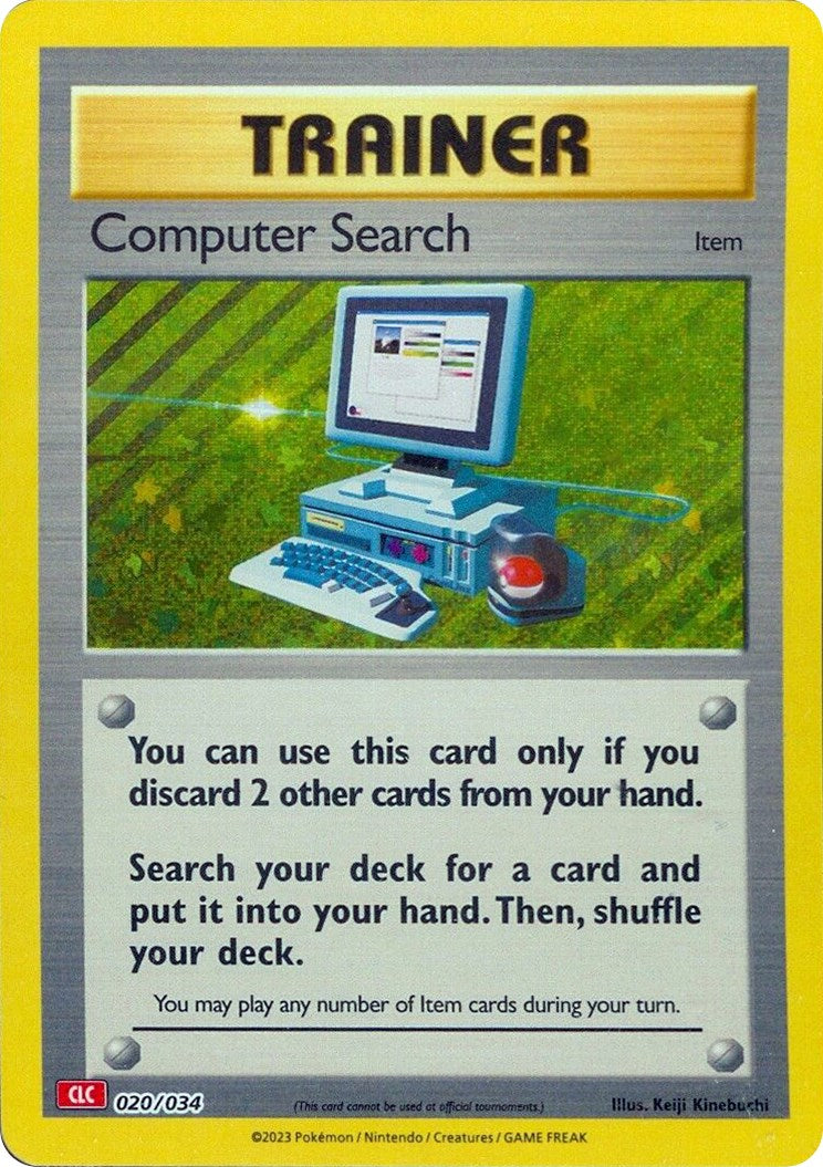 Computer Search (CLC) [Trading Card Game Classic] | Mindsight Gaming