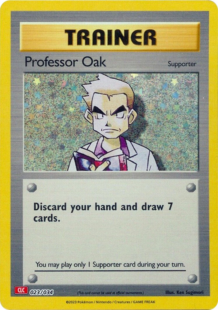 Professor Oak (CLC) [Trading Card Game Classic] | Mindsight Gaming