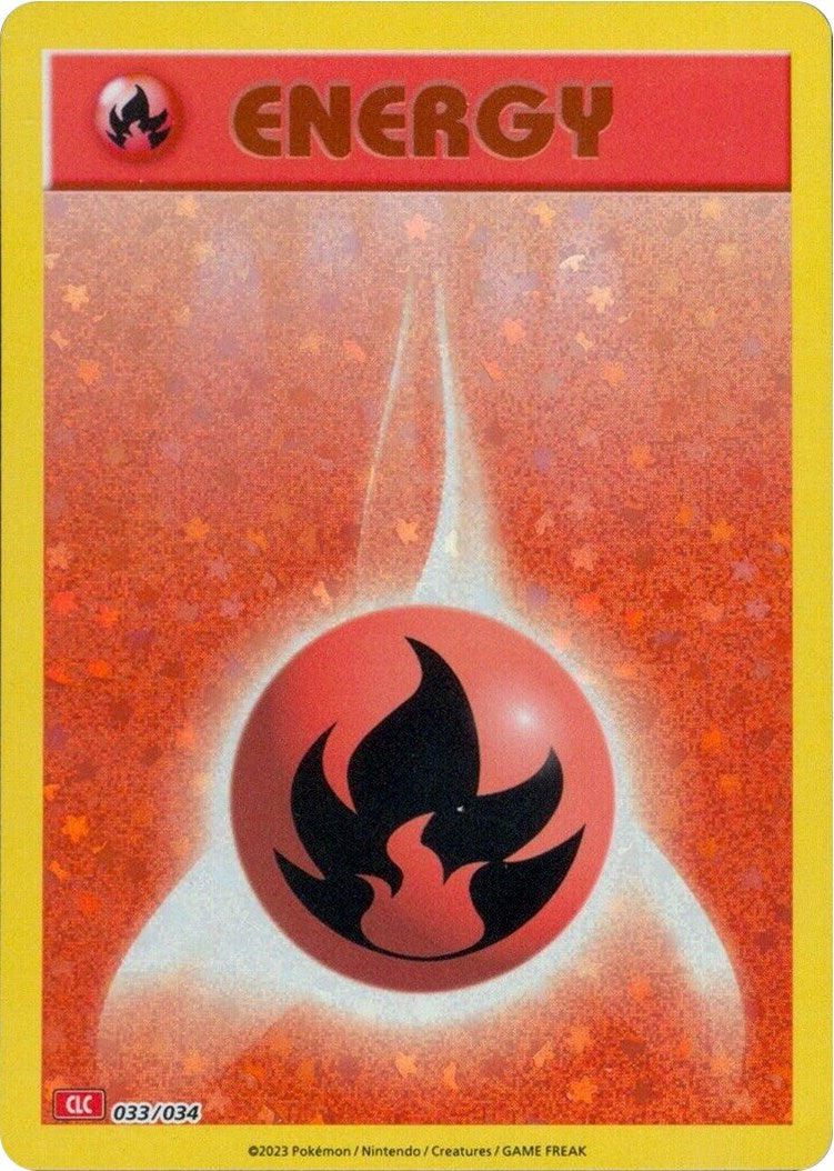 Basic Fire Energy [Trading Card Game Classic] | Mindsight Gaming